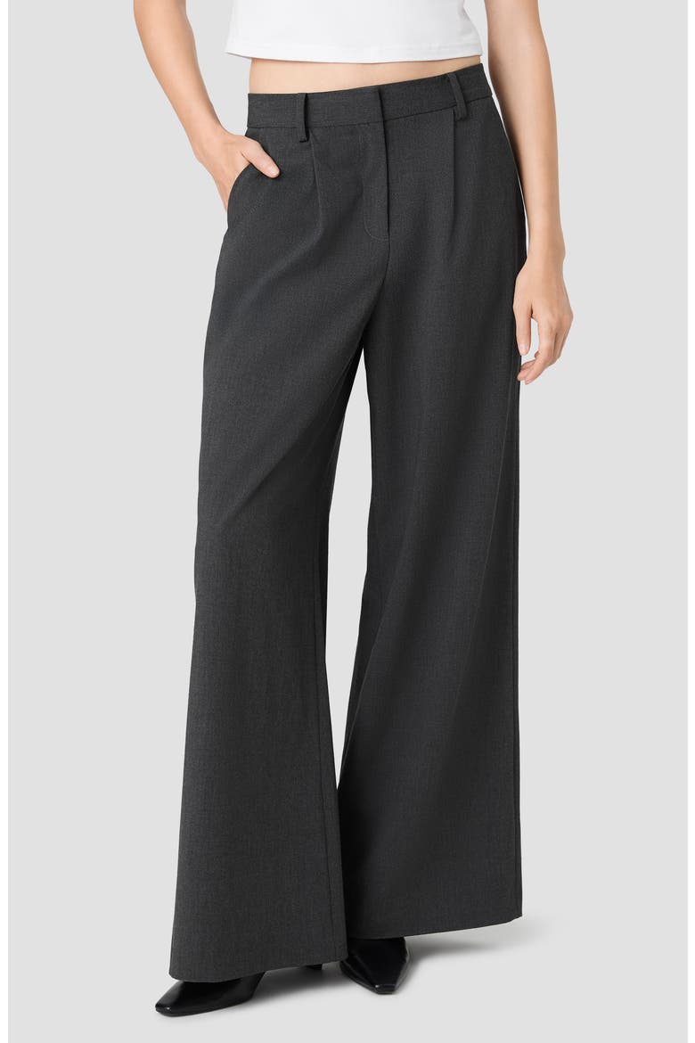 Tavi Wide Leg Suiting Pants, Main, color, GRAPHITE