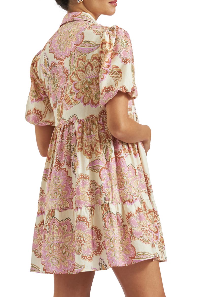 Hope Linen Dress, Alternate, color, NATURAL