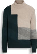 ZEGNA Cashmere & Mohair Turtleneck Sweater