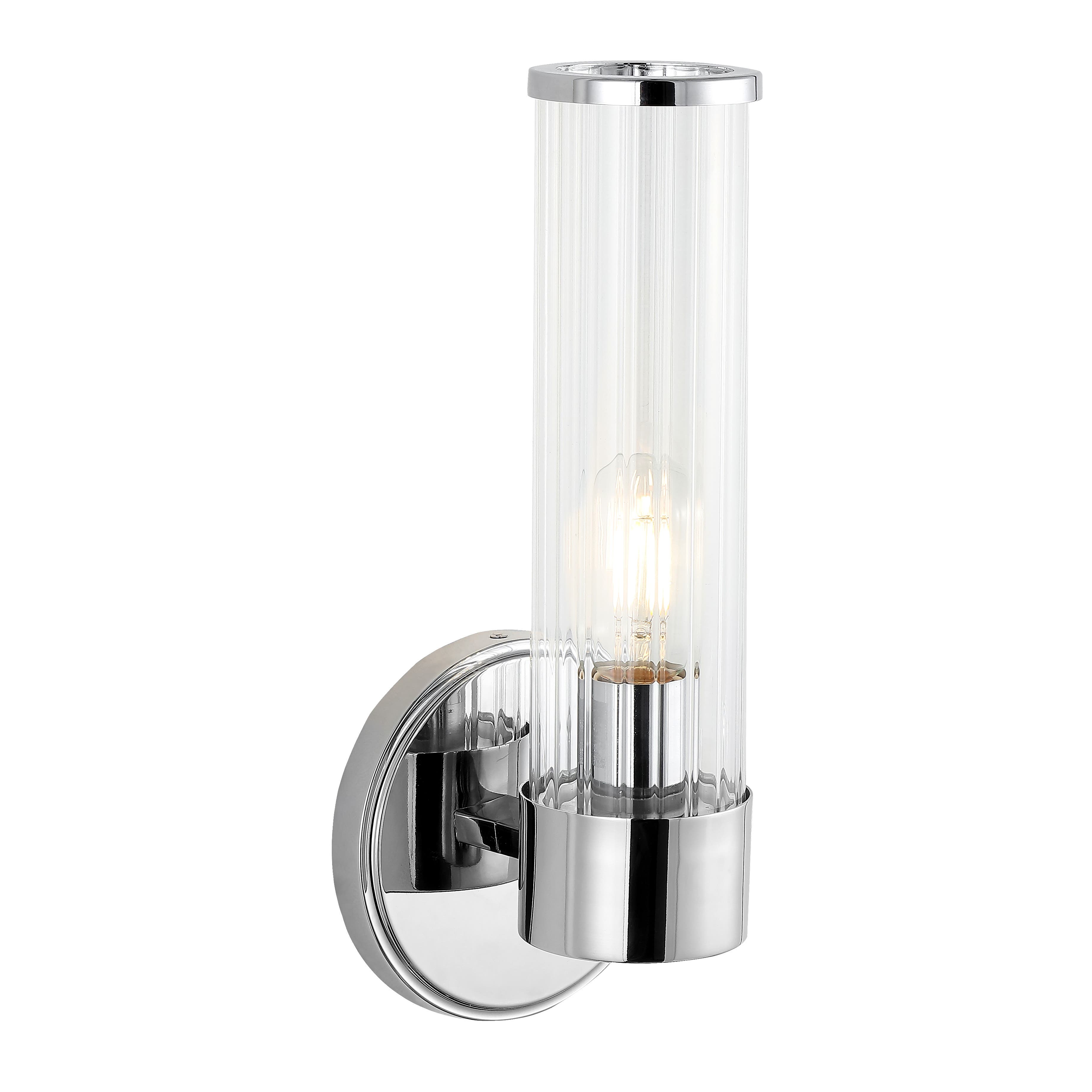 selected Chrome with clear shade