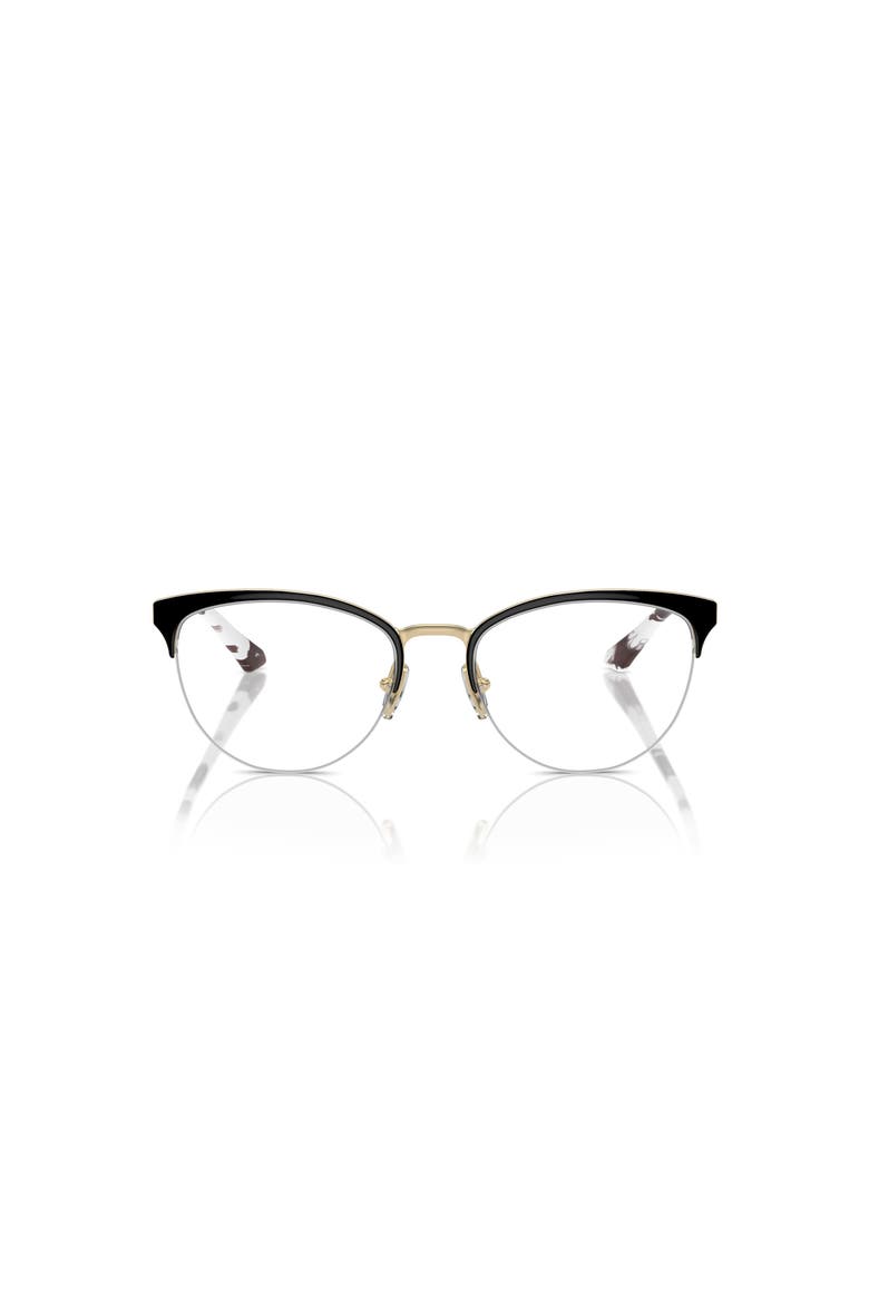 53mm Oval optical glasses, Alternate, color, Black