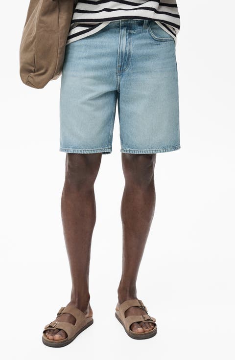 Regular Fit Denim Shorts