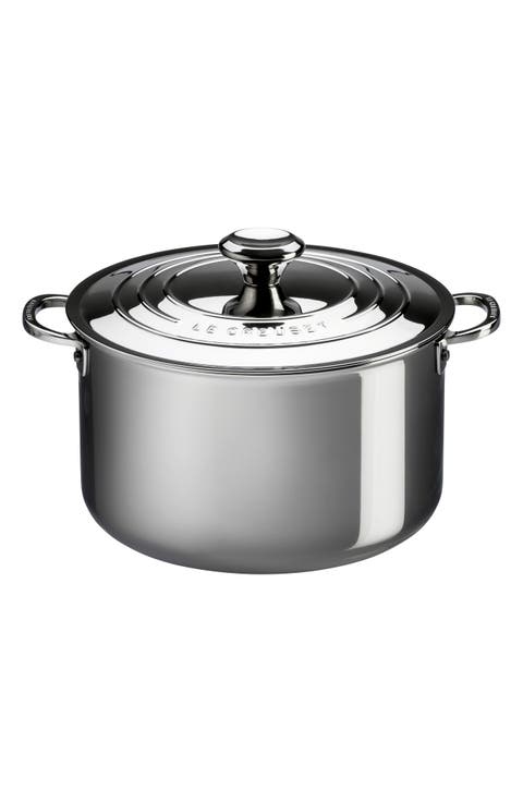 7-Quart Stainless Steel Stockpot with Lid