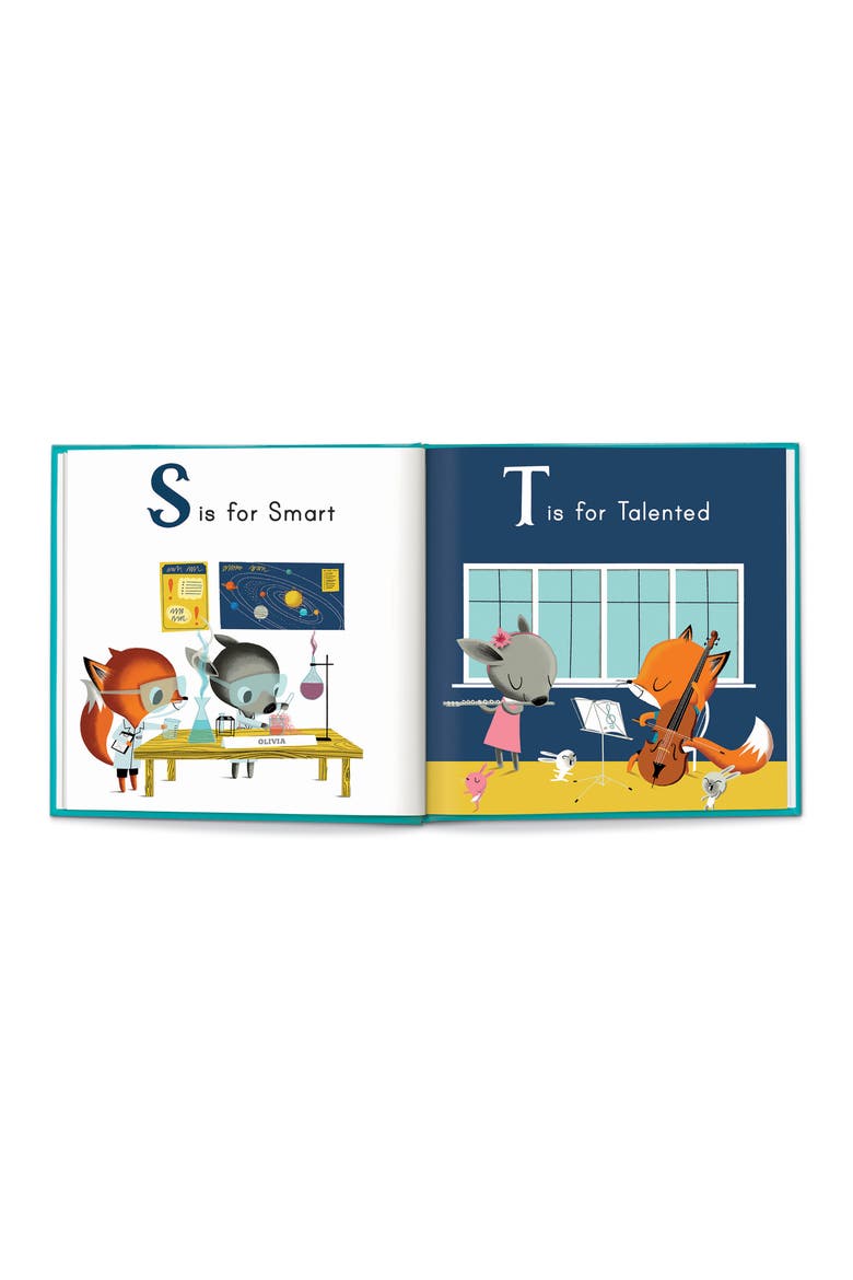 'M Is for Me' Personalized Book, Alternate, color, BOY TURQUOISE