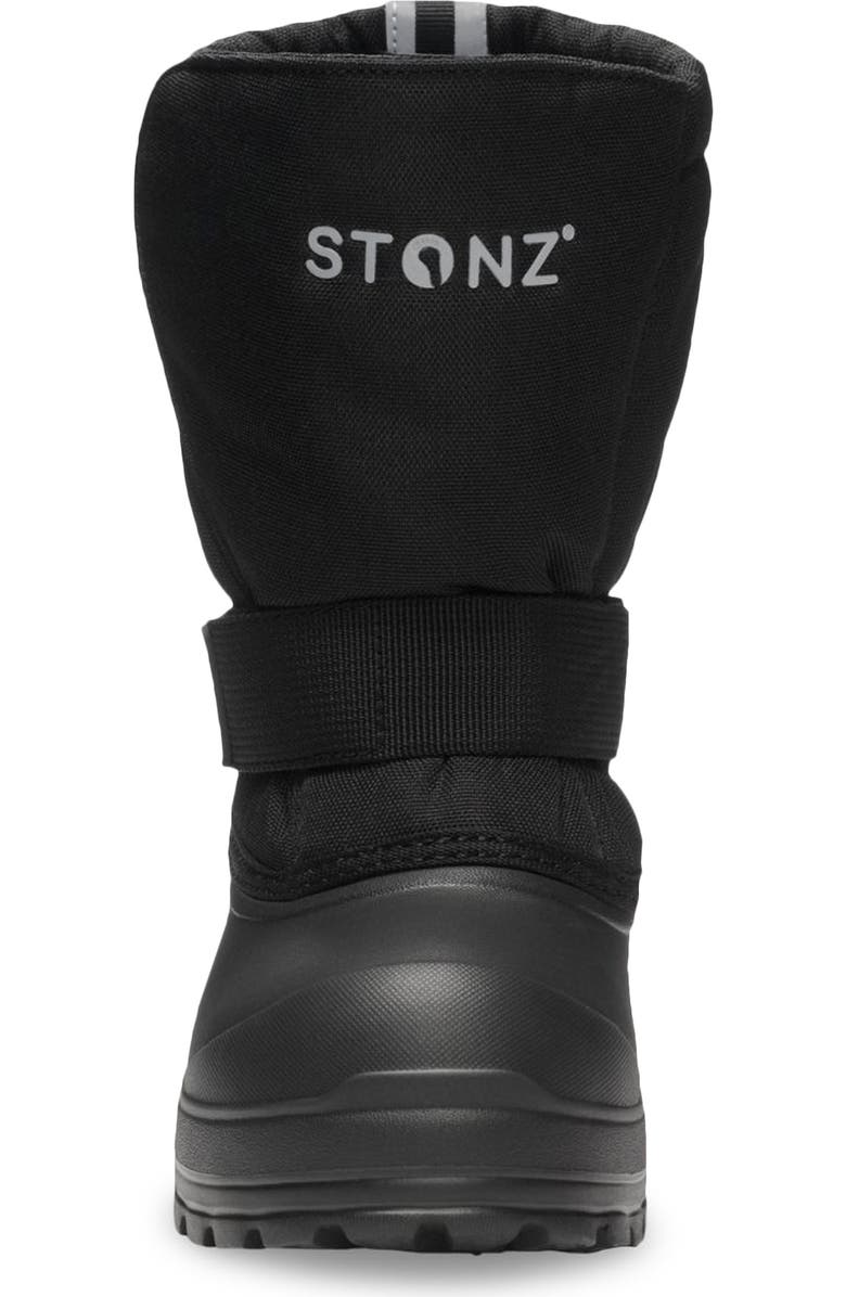 STONZ Kids' Trek Ultra Lightweight Insulated Snow Boot, Alternate, color, Black