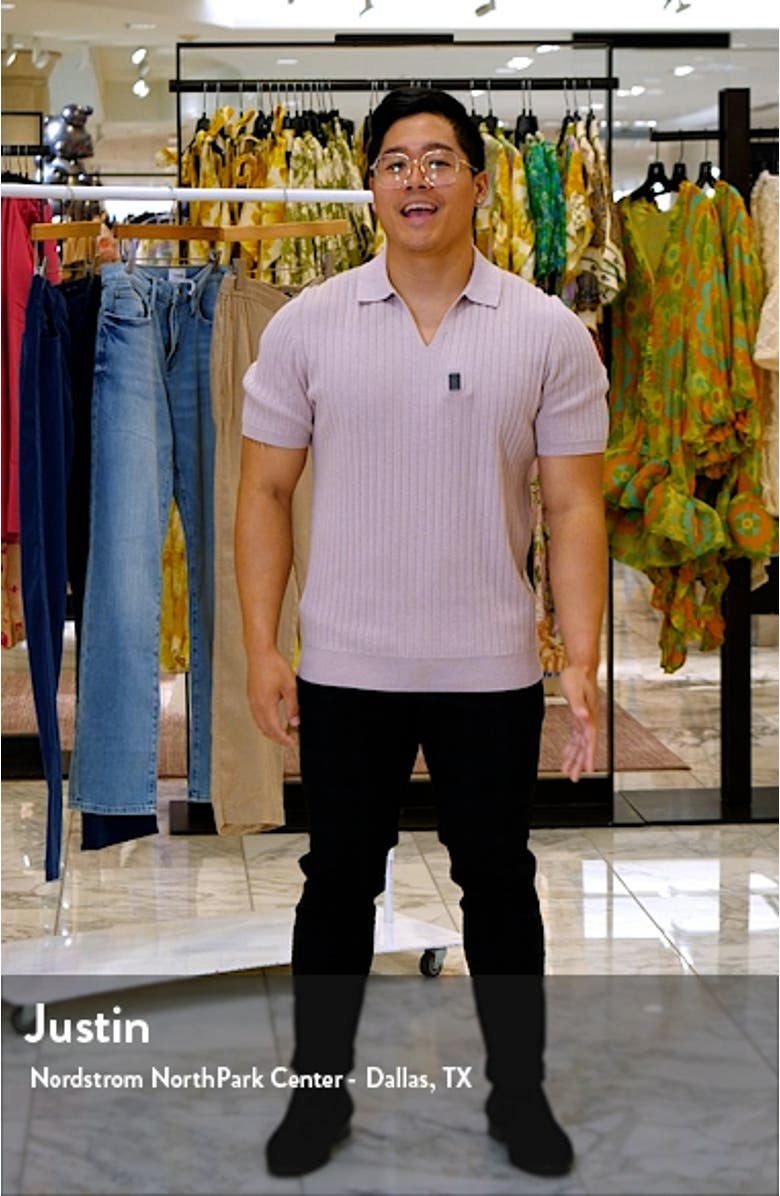 Felix Rib Sweater Polo, sales video thumbnail