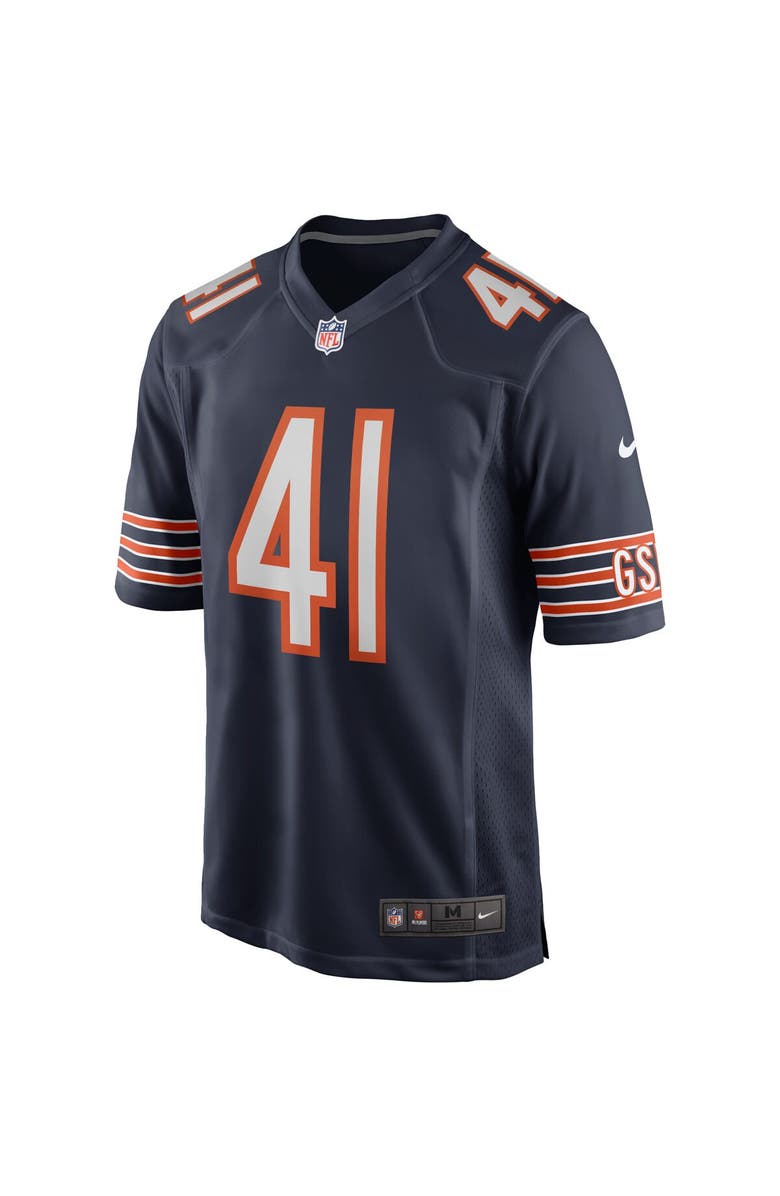 Nike Men's Nike Brian Piccolo Navy Chicago Bears Game Retired Player Jersey, Alternate, color, 
