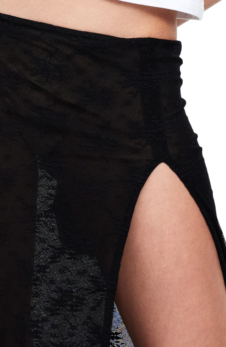 LIONESS Uno Lace Maxi Skirt, Alternate, color,