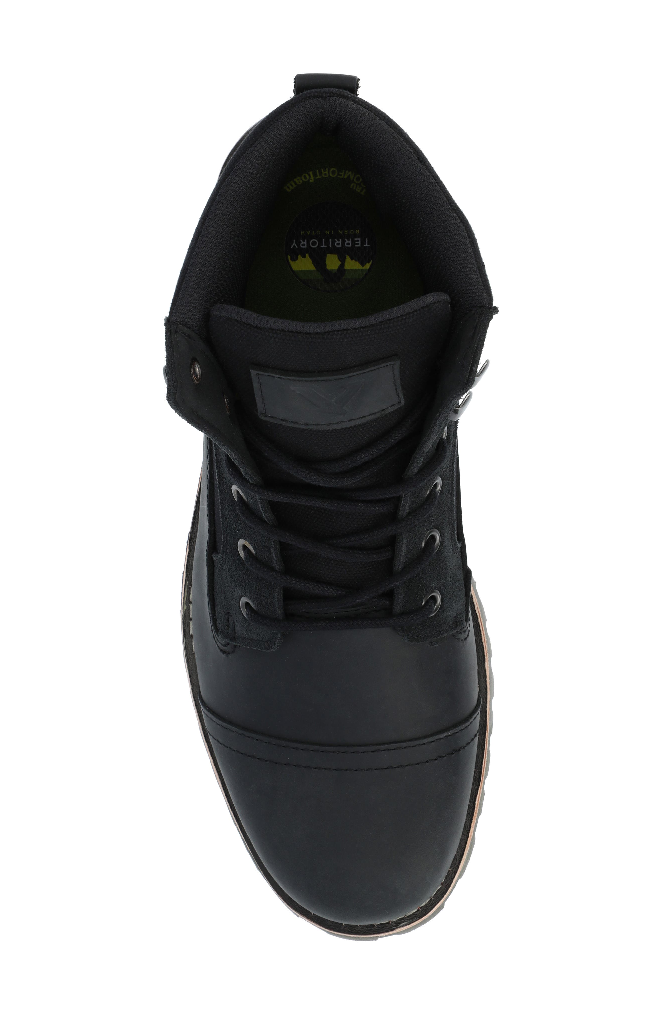 TERRITORY BOOTS Brute Water Resistant Cap Toe Boot, Alternate, color, 