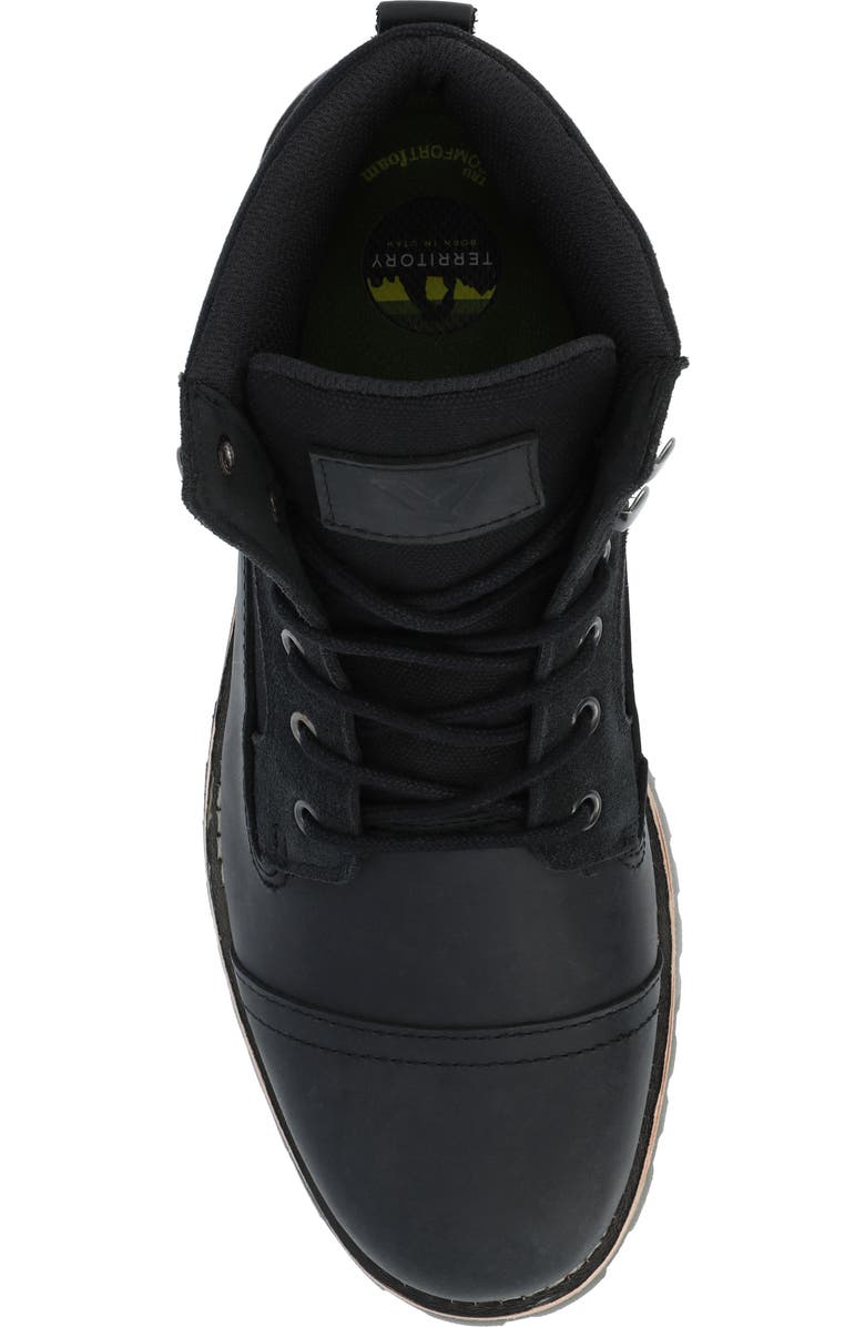 TERRITORY BOOTS Brute Water Resistant Cap Toe Boot, Alternate, color,