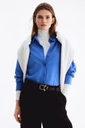 H&M Oversized Linen-blend Shirt