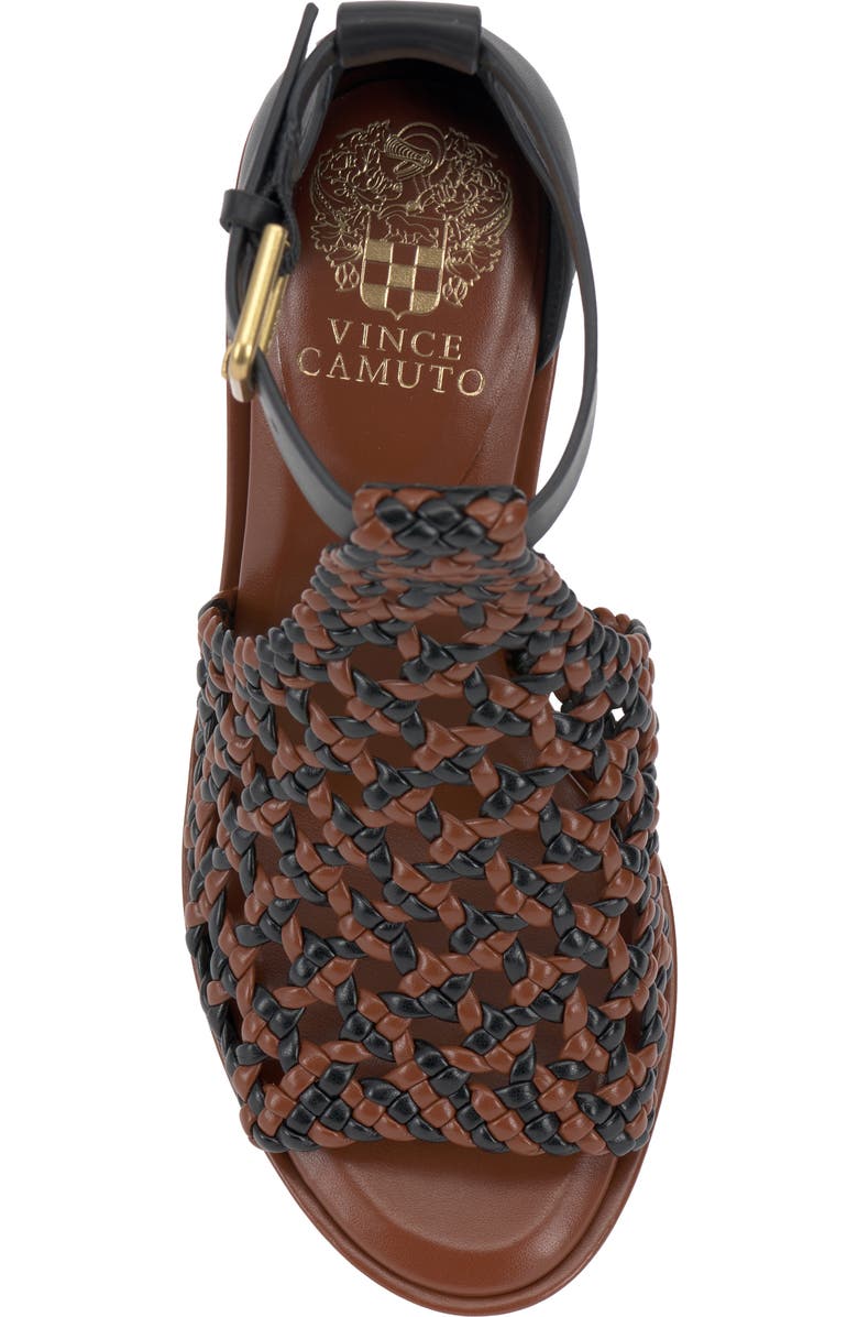 Vince Camuto Frasper Woven Ankle Strap Sandal, Alternate, color,