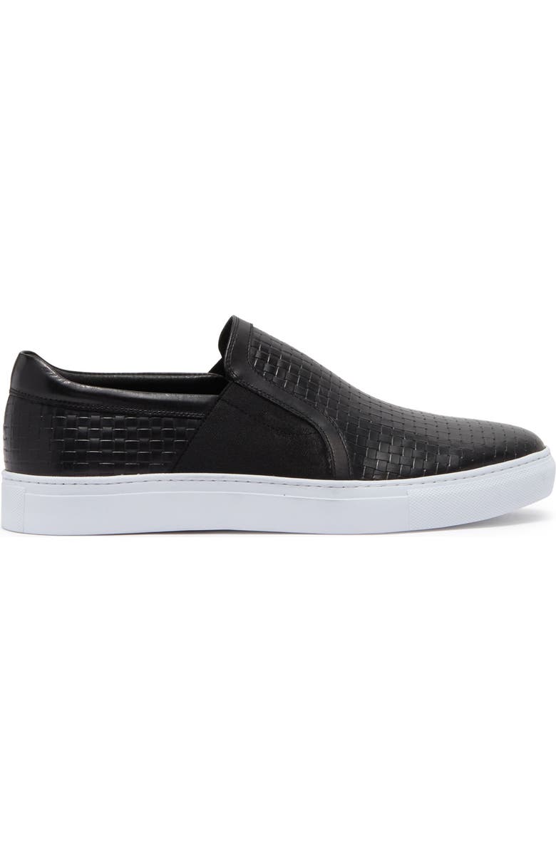 Zanzara Tadley Woven Leather Slip-On Sneaker, Alternate, color,