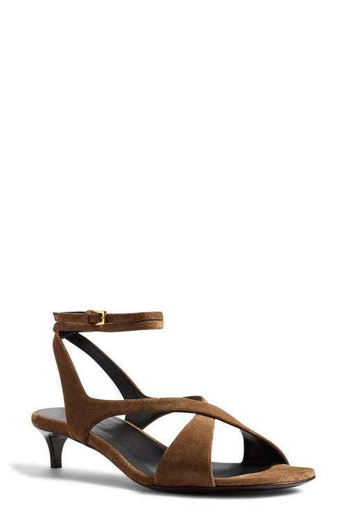 Khaite Liria Ankle Strap Sandal in Dattero at Nordstrom, Size 38
