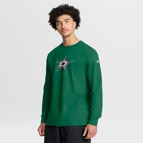 Men
s Fanatics Kelly Green Dallas Stars Authentic Pro Property Of Practice Long Sleeve T-Shirt