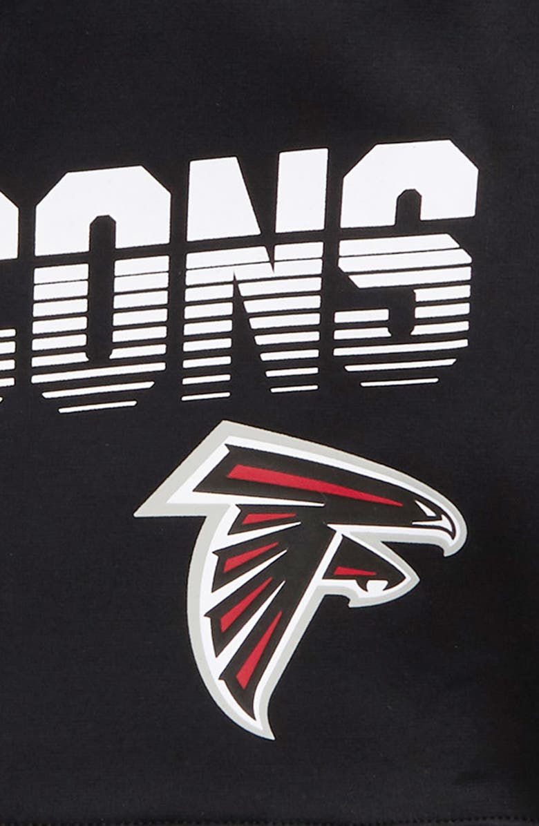 Nike NFL Logo Atlanta Falcons Therma Dri-FIT Hoodie, Alternate, color,