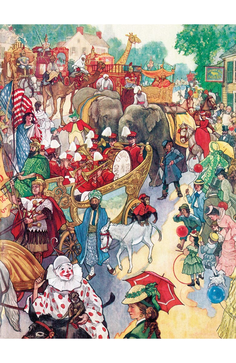 NEW YORK PUZZLE COMPANY Circus Parade 1000 Piece Puzzle, Alternate, color, NO COLOR