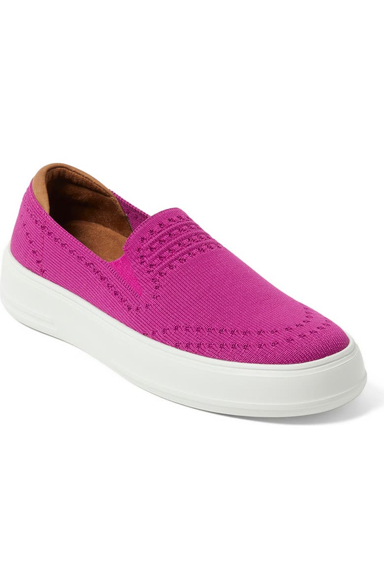 ORIGINAL COMFORT BY DEARFOAMS Sophie Knit Slip-On Sneaker, Main, color, Mystic Purple