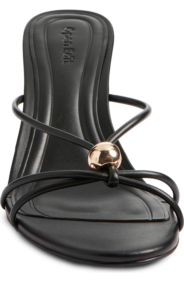 Open Edit Prisma Slide Sandal, Alternate, color, Black