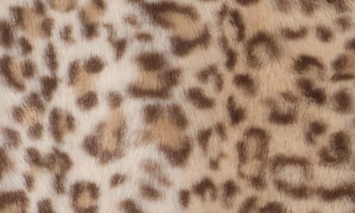 Sanctuary Luxe Faux Fur Zip Bomber Jacket In Brown