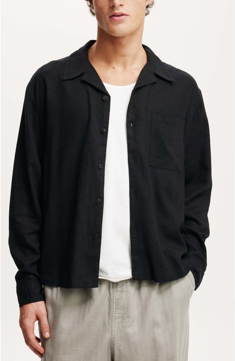 Cotton On Old Town Long Sleeve Shirt, Main, color, 