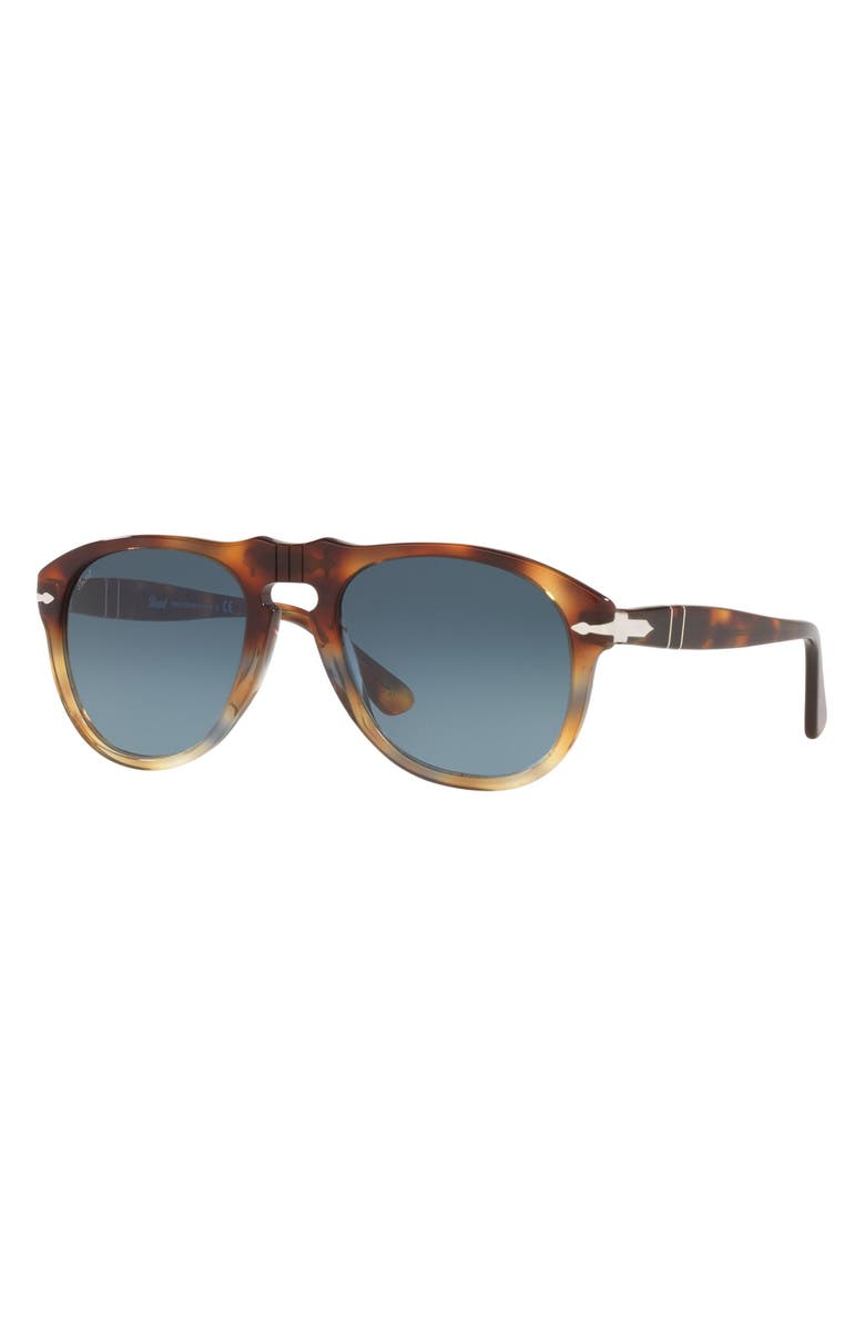 Persol 54mm Aviator Sunglasses, Alternate, color, 