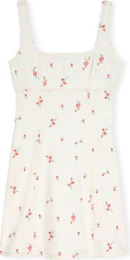 Rails Altadena Floral Stretch Cotton Minidress