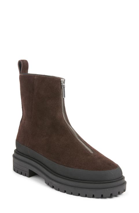 Bedford Leather Zip Boot