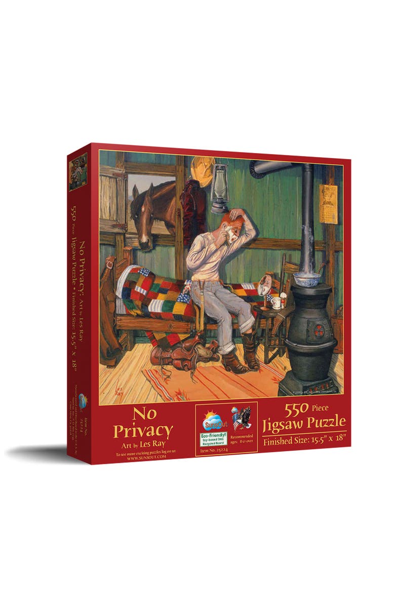 No Privacy 550 piece Jigsaw Puzzle for Adults, Main, color, Multicolor
