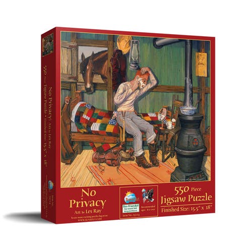 No Privacy 550 piece Jigsaw Puzzle for Adults