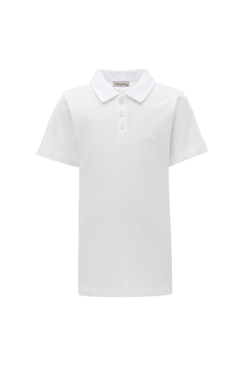 Solid Polo Shirt, Main, color, White