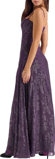 Esme Fil Coupé Gown