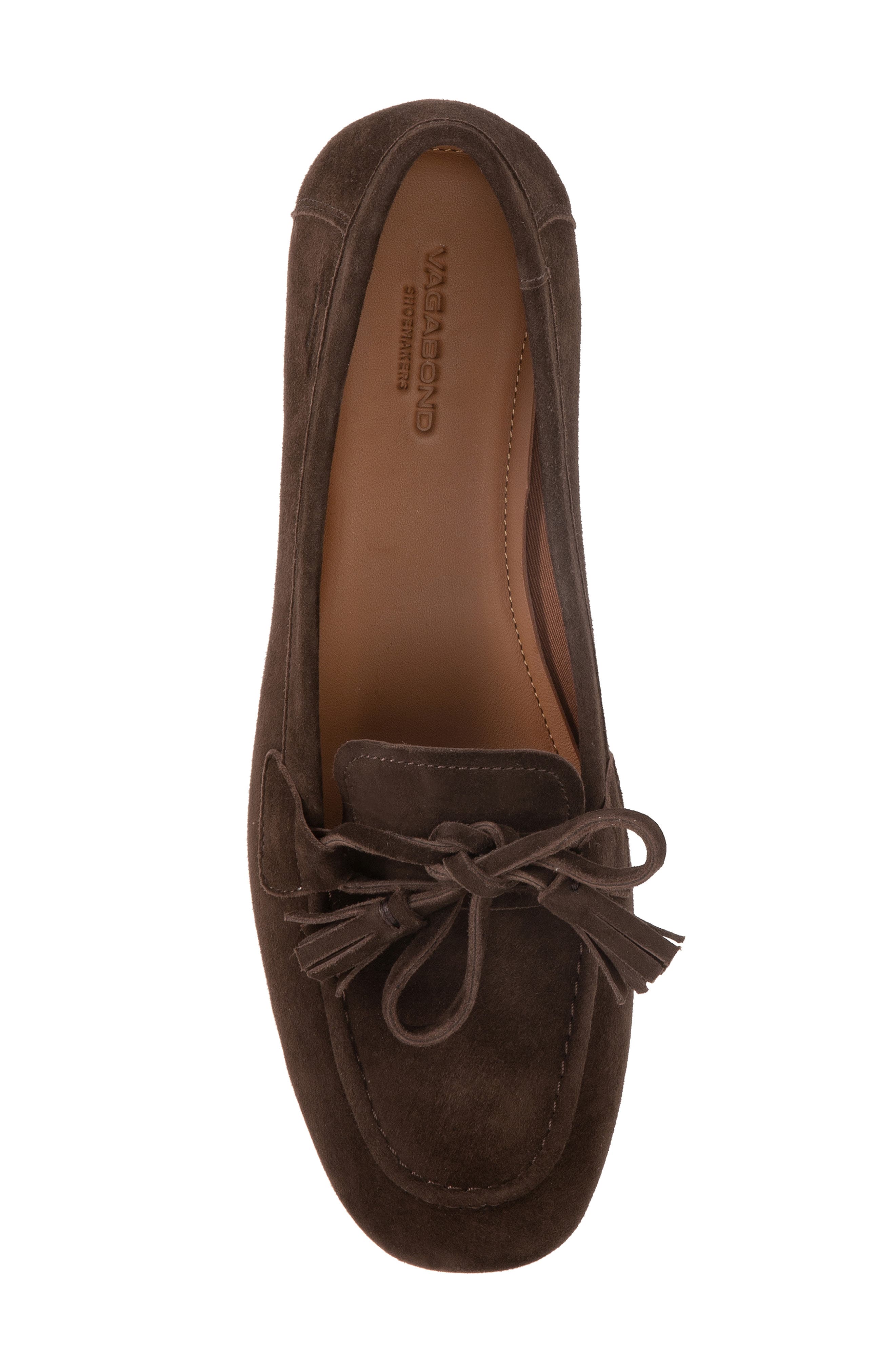Vagabond Shoemakers Hillary Tassel Loafer, Alternate, color, Coffee
