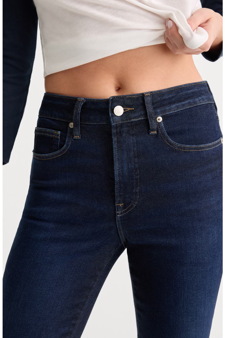 Good Legs High Waist Flare Jeans, Alternate, color, INDIGO1308