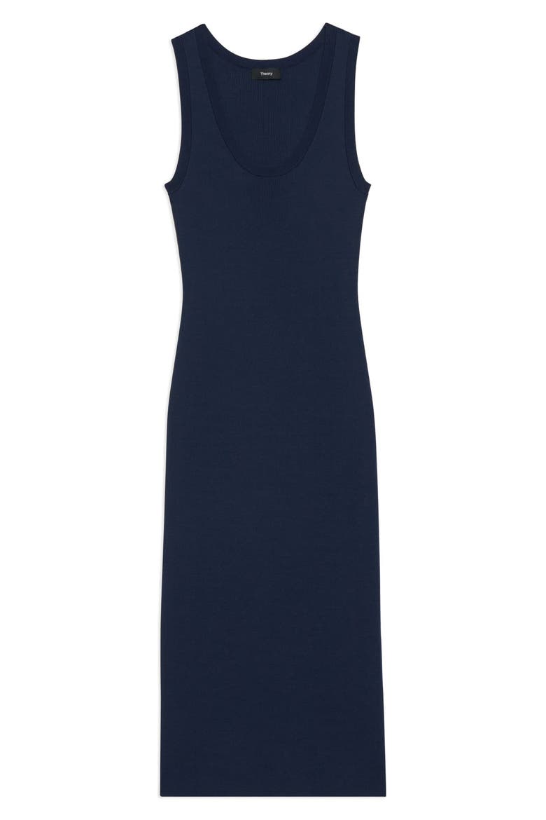 Rib Tank Dress, Alternate, color, NOCTURNE NAVY - XLV