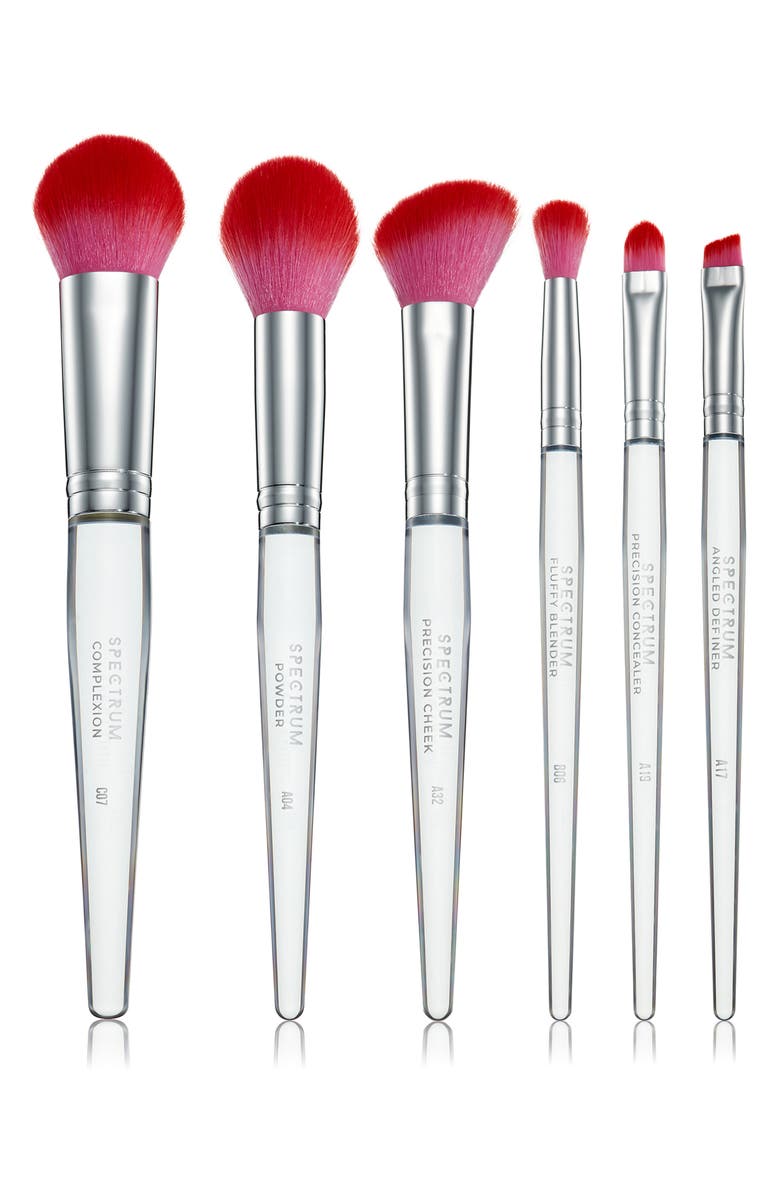 SPECTRUM Brush Club 6-Piece Makeup Brush Set, Alternate, color, Pink