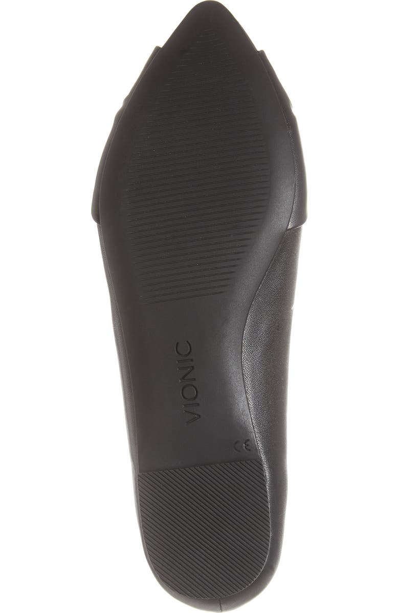 VIONIC WITH ORTHAHEEL Vionic Gramercy Pointy Toe Flat, Alternate, color,