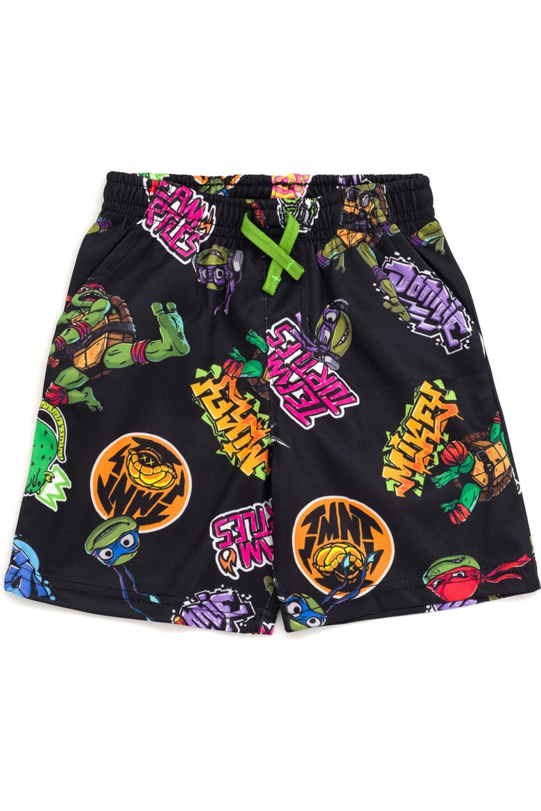2-Piece T-Shirt and Shorts Set, Alternate, color, Kelly Green Black