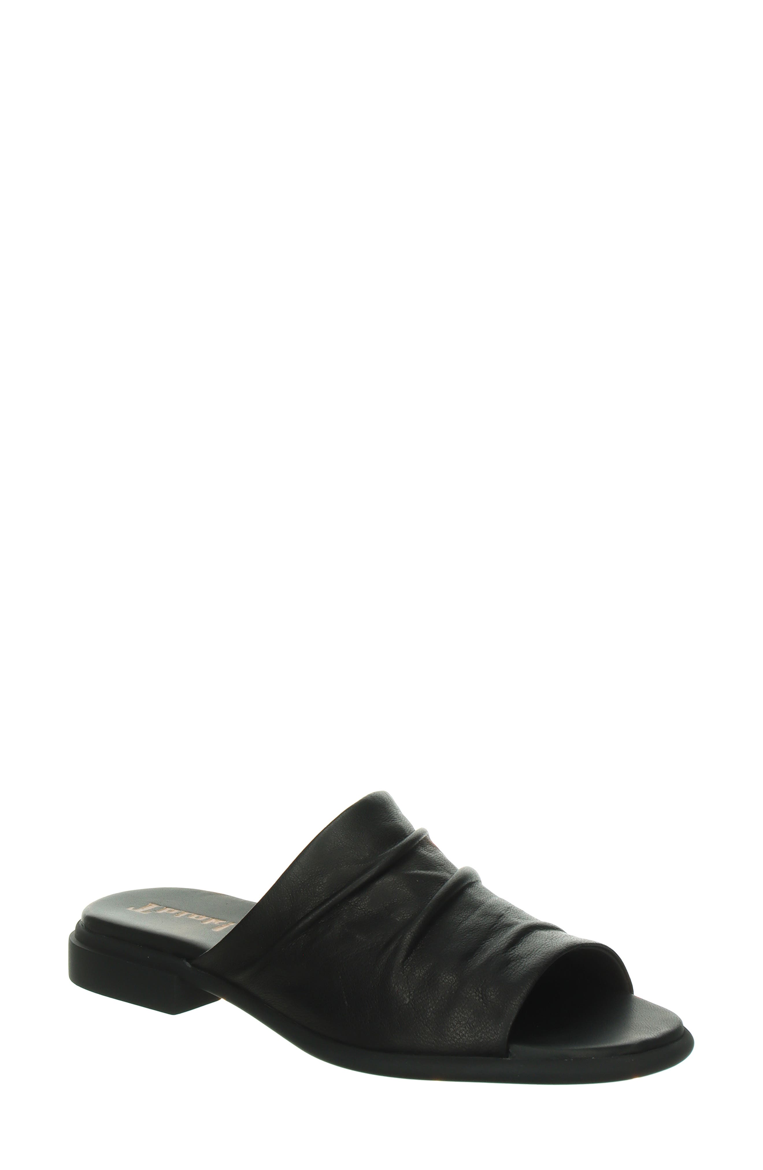 Think! Kamaa Slide Sandal, Main, color, Black