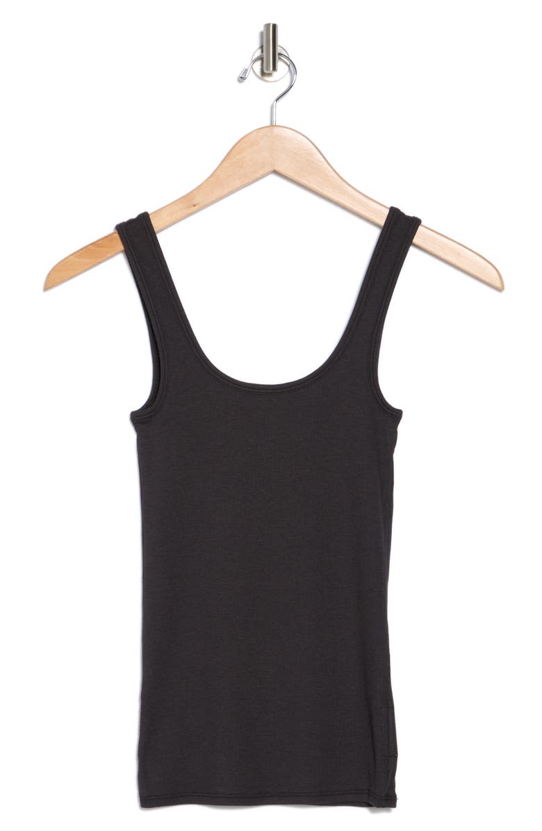 rag & bone Essie Scoop Neck Ribbed Tank, Alternate, color,
