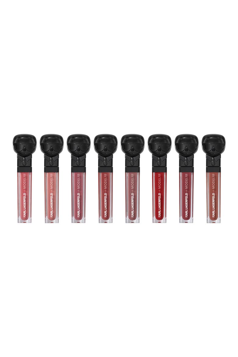 KARL LAGERFELD + MODELCO Kiss Me Karl Lip Lights Lipstick (Nordstrom Exclusive), Alternate, color, RUE LAGERFELD