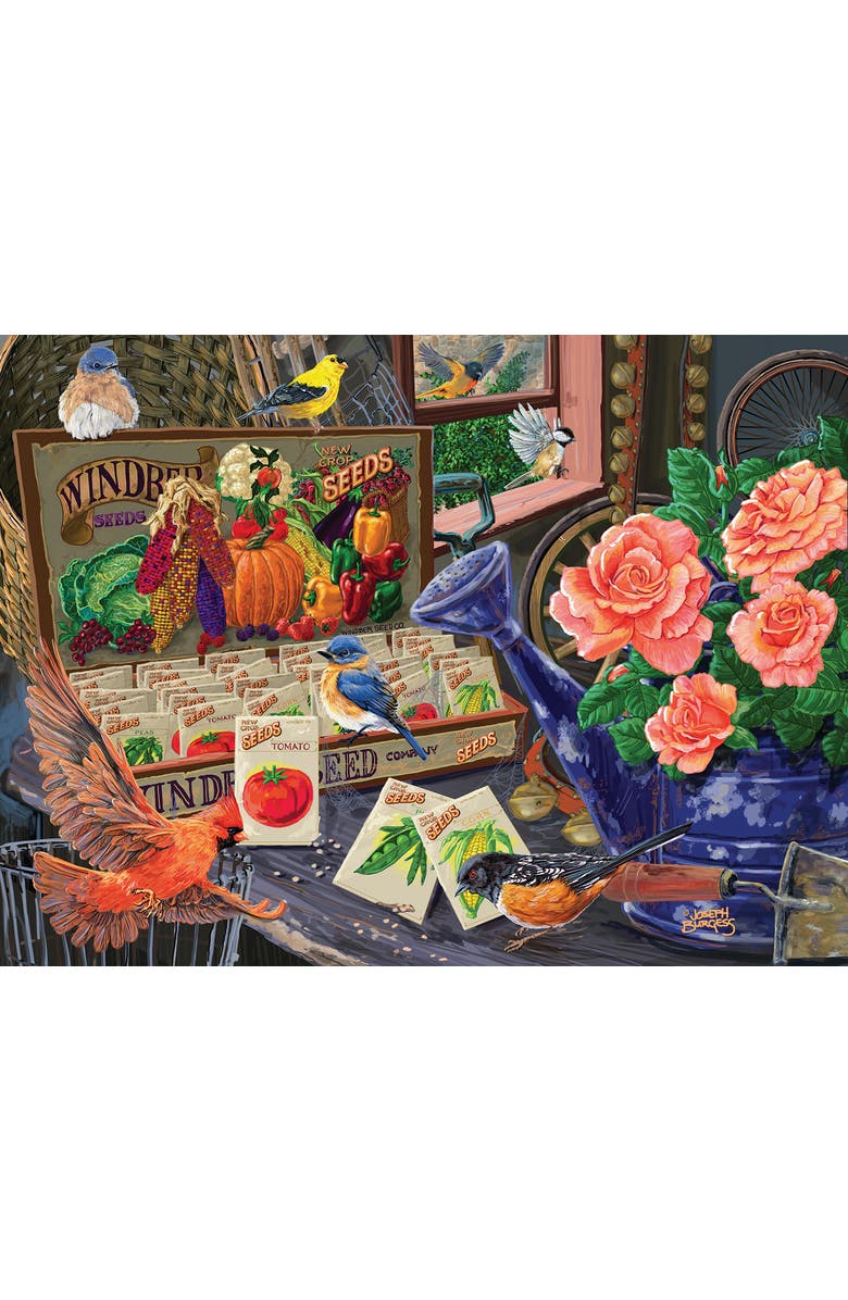 Sunsout Seed Box 1000 piece Jigsaw Puzzle for Adults, Alternate, color, Multicolor