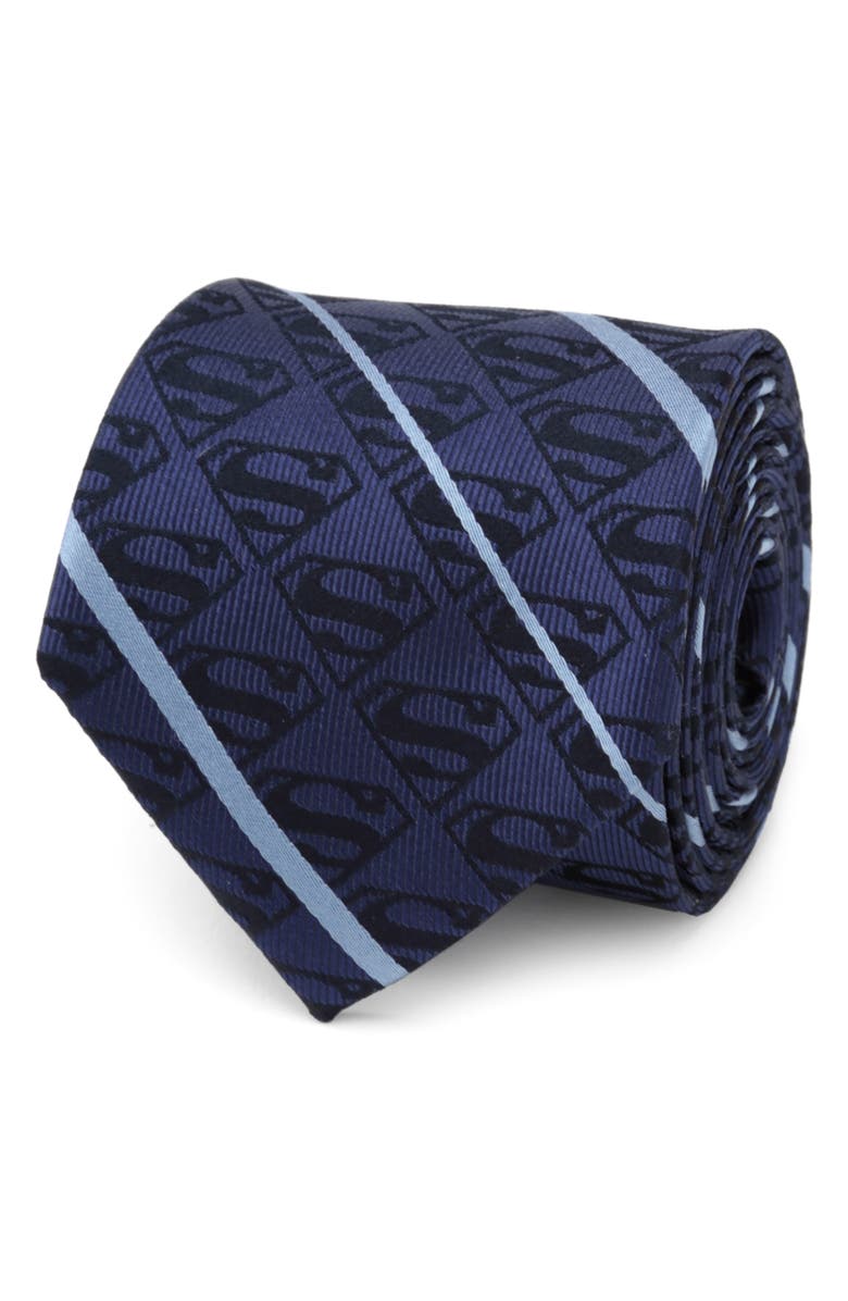 Cufflinks, Inc. Superman Silk Tie, Alternate, color, Blue