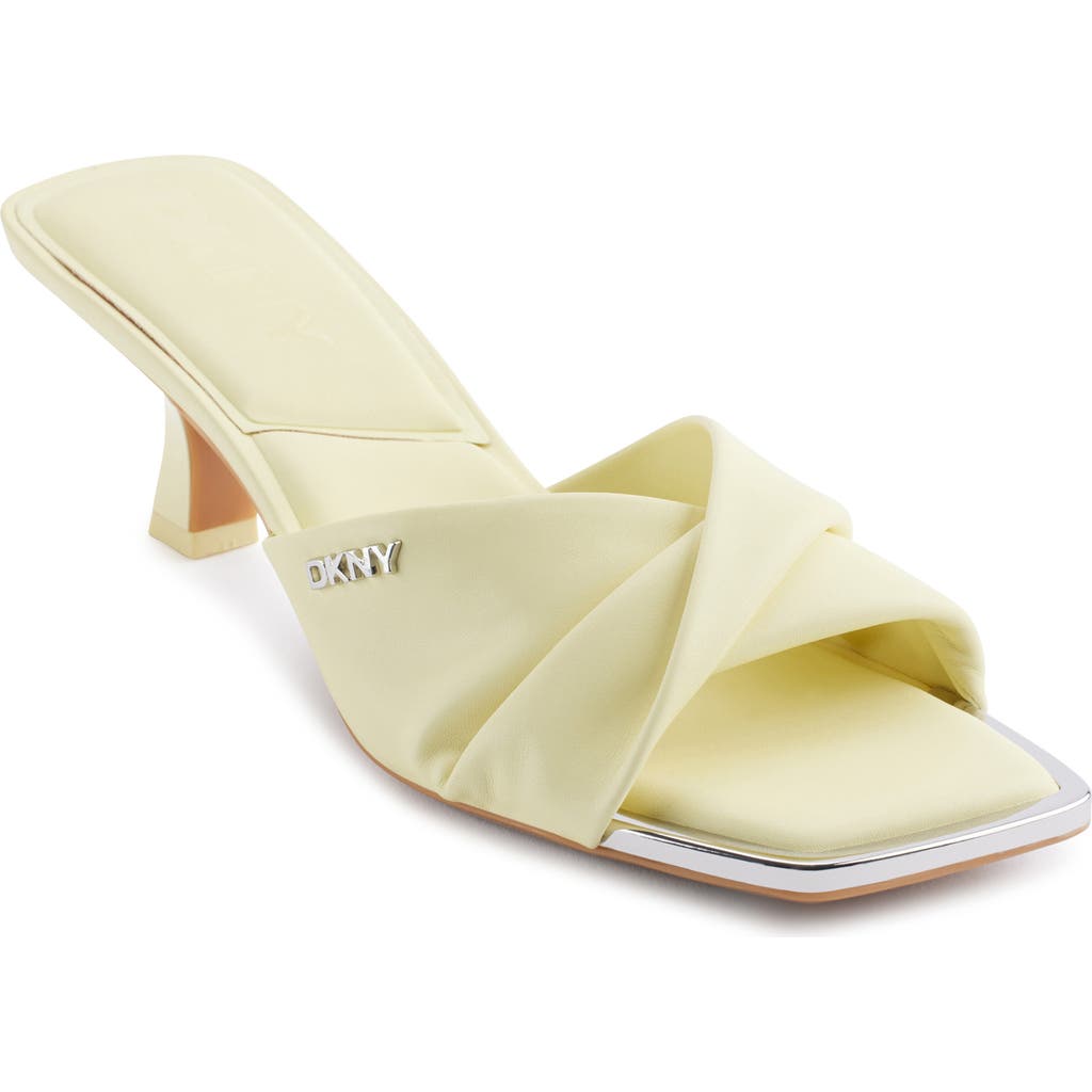 Dkny Jolaine Twist Sandal In Chamomile