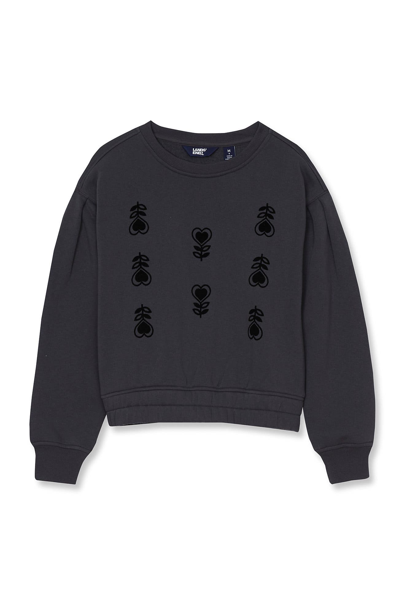 Floral/Dark Gray