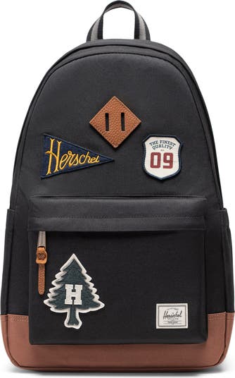 Herschel Supply Company Black Backpack with Gold Zipper Accents Herschel Supply Co. Classic XL Backpack | Zappos.com main image 3