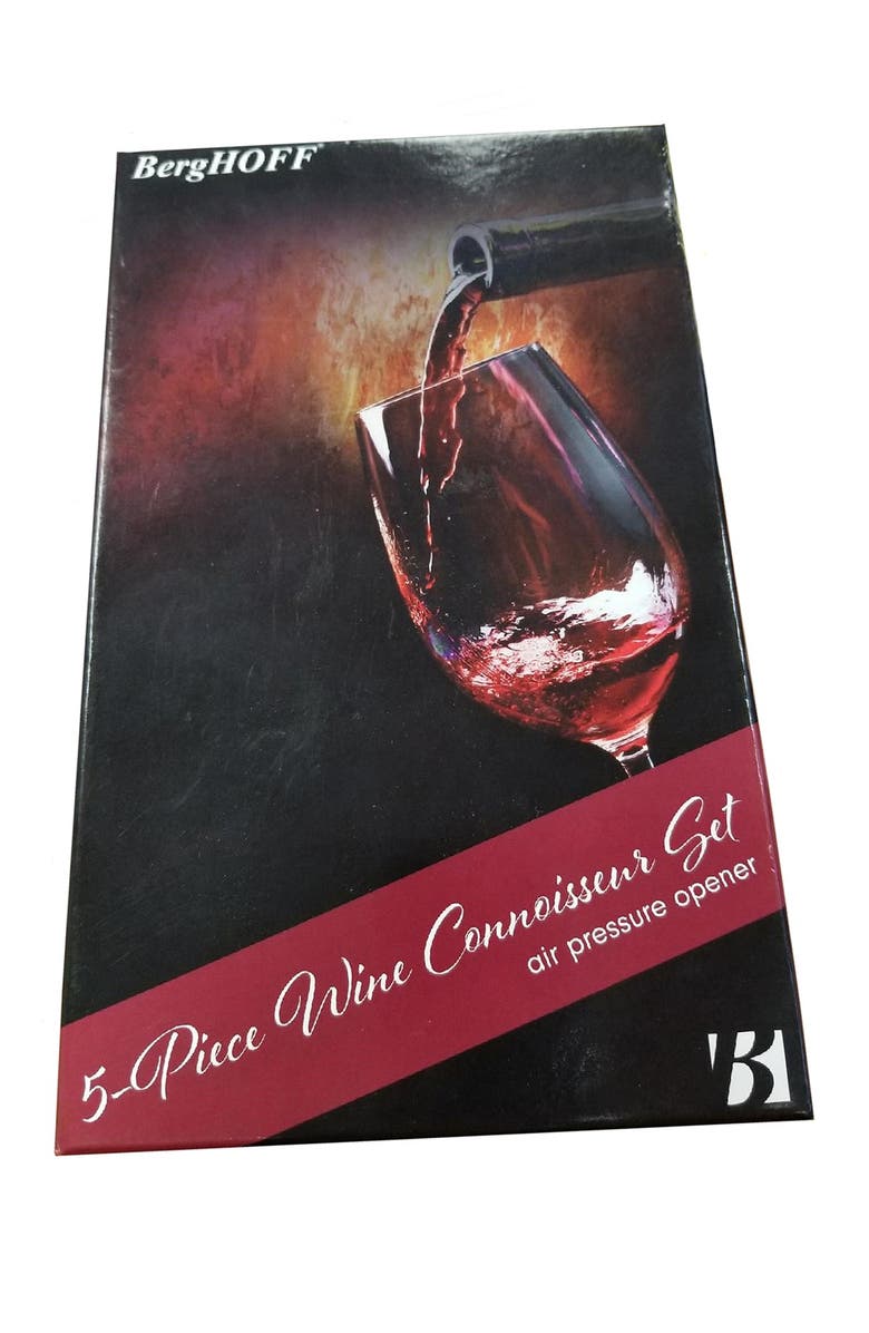 BergHOFF Black Wine Connoisseur 5-Piece Set, Alternate, color,