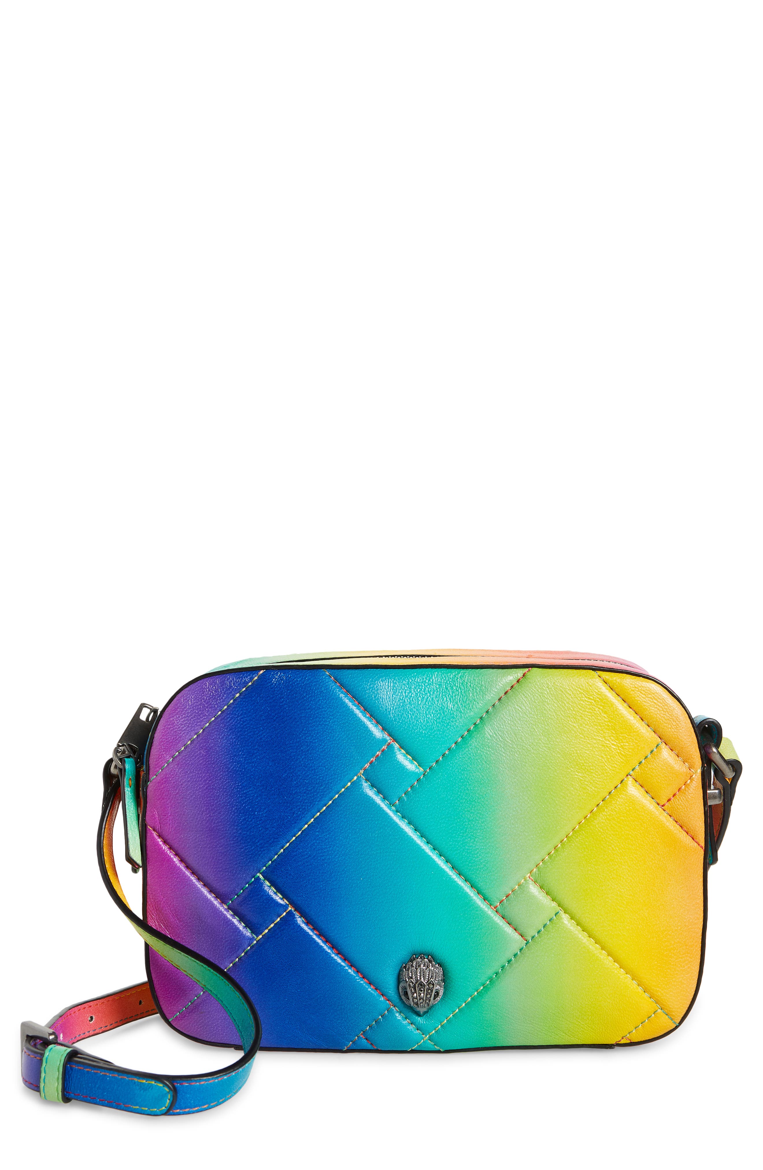 Kurt Geiger London Kensington Rainbow Leather Crossbody Bag (Women ...