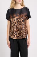Anne Klein Print Dolman Sleeve Top