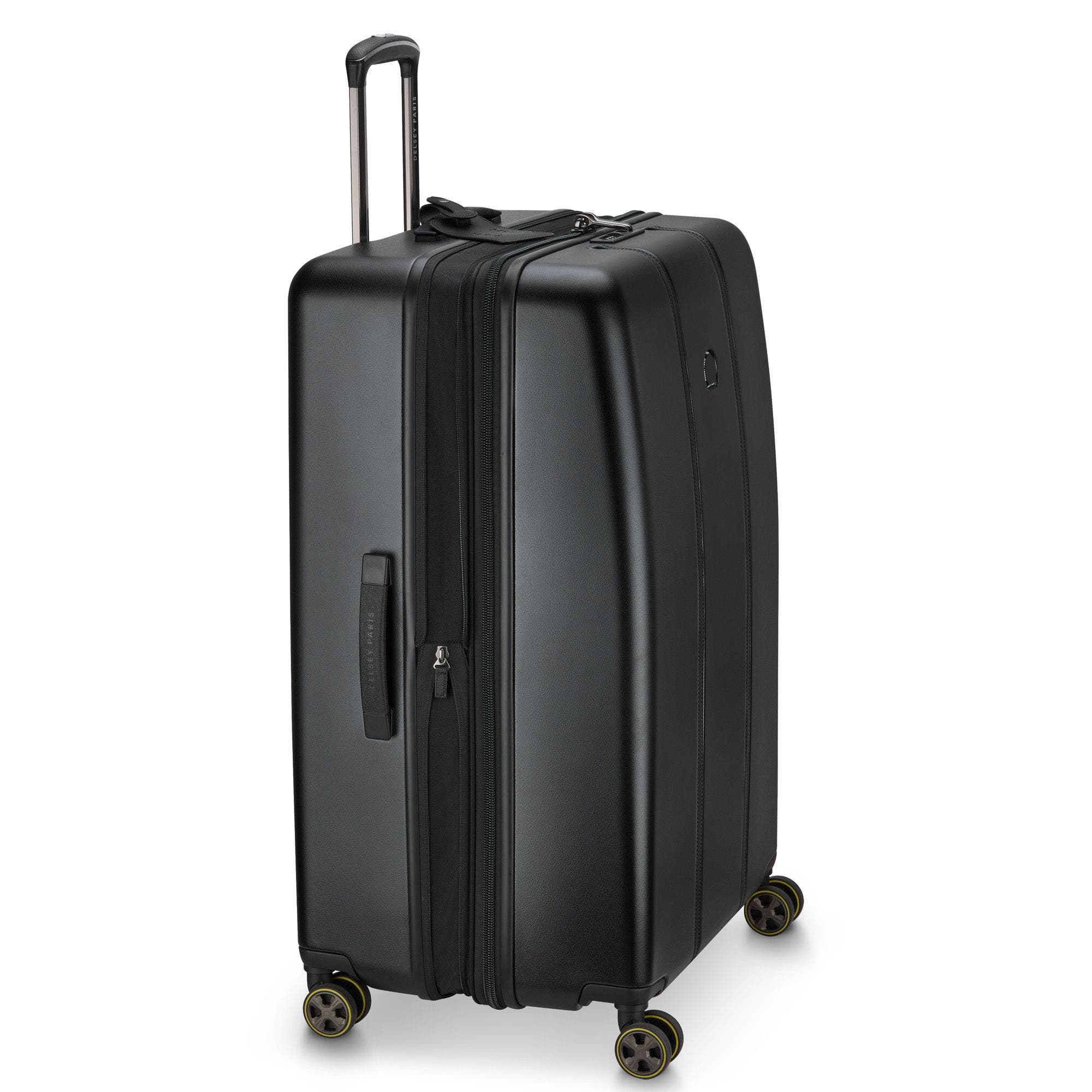 Delsey Paris Cadence 28" Expandable Spinner, Alternate, color, Deep Black